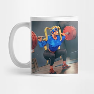 R. Mika squats Mug